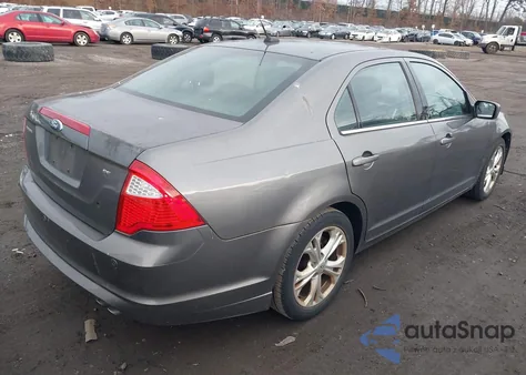 2012 Ford Fusion Se from USA, damaged, VIN 3FAHP0HA2CR386801